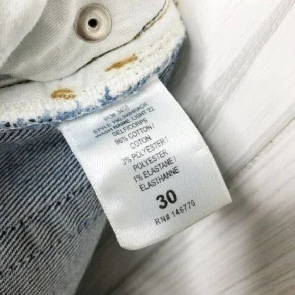 RE/DONE ORIGINALS Raw Hem High Waist Ankle Jeans  - Picture 6 of 8